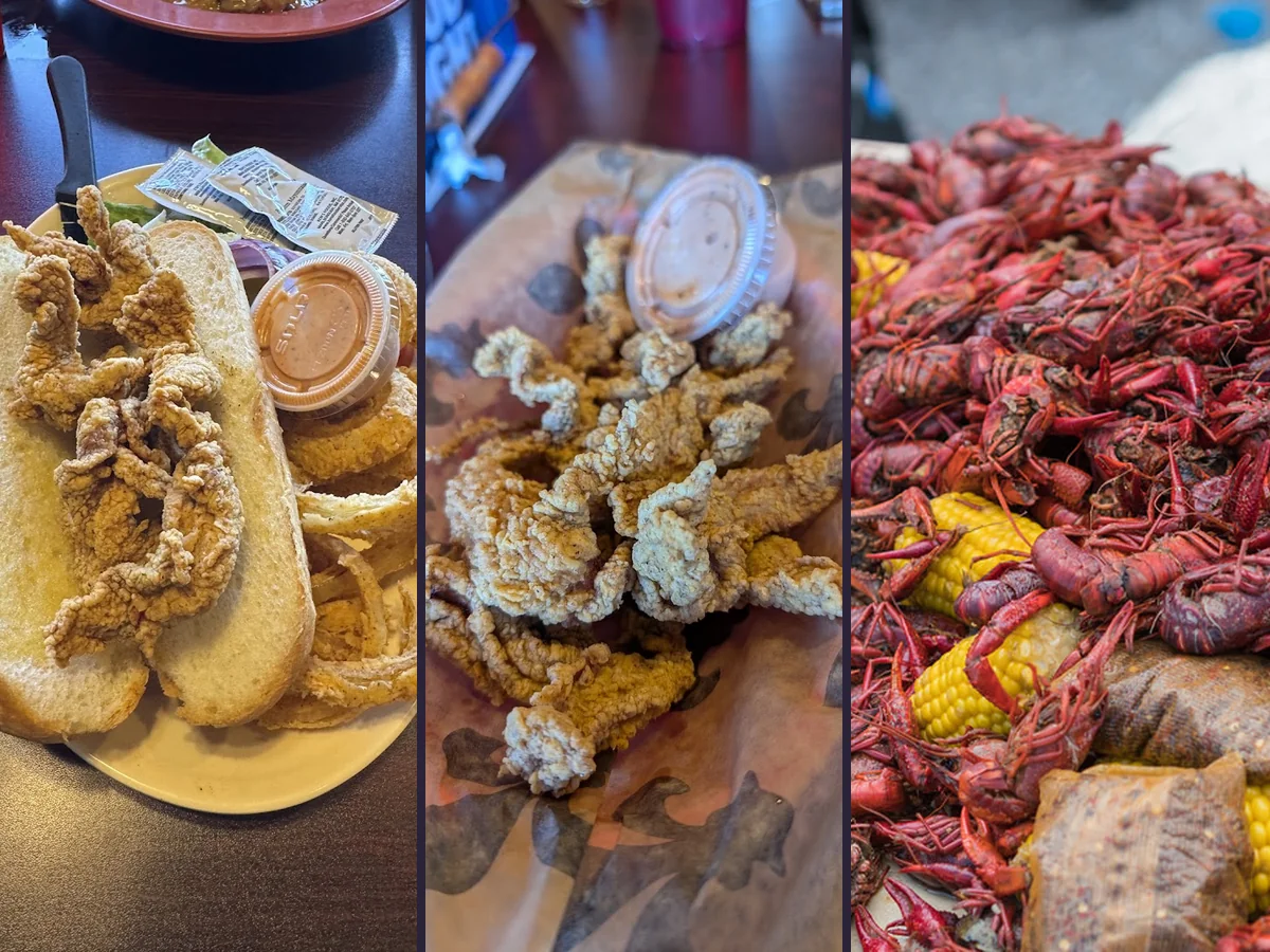 Tables set for lunch service